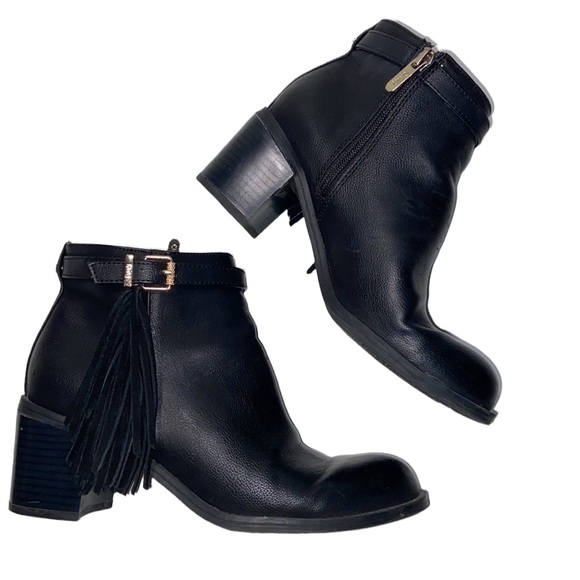 Sam Edelman l Jolie Tassel Booties Size 6.5 - Picture 2 of 10